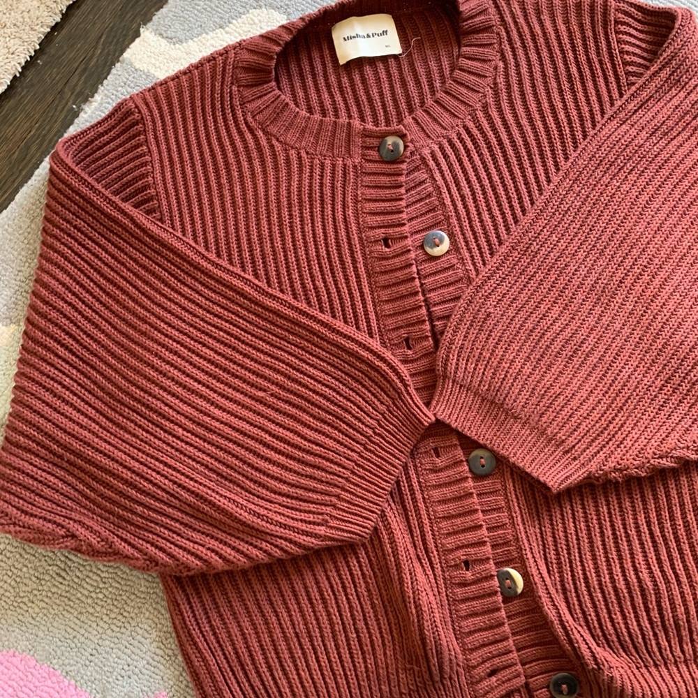 Fisherman cardigan